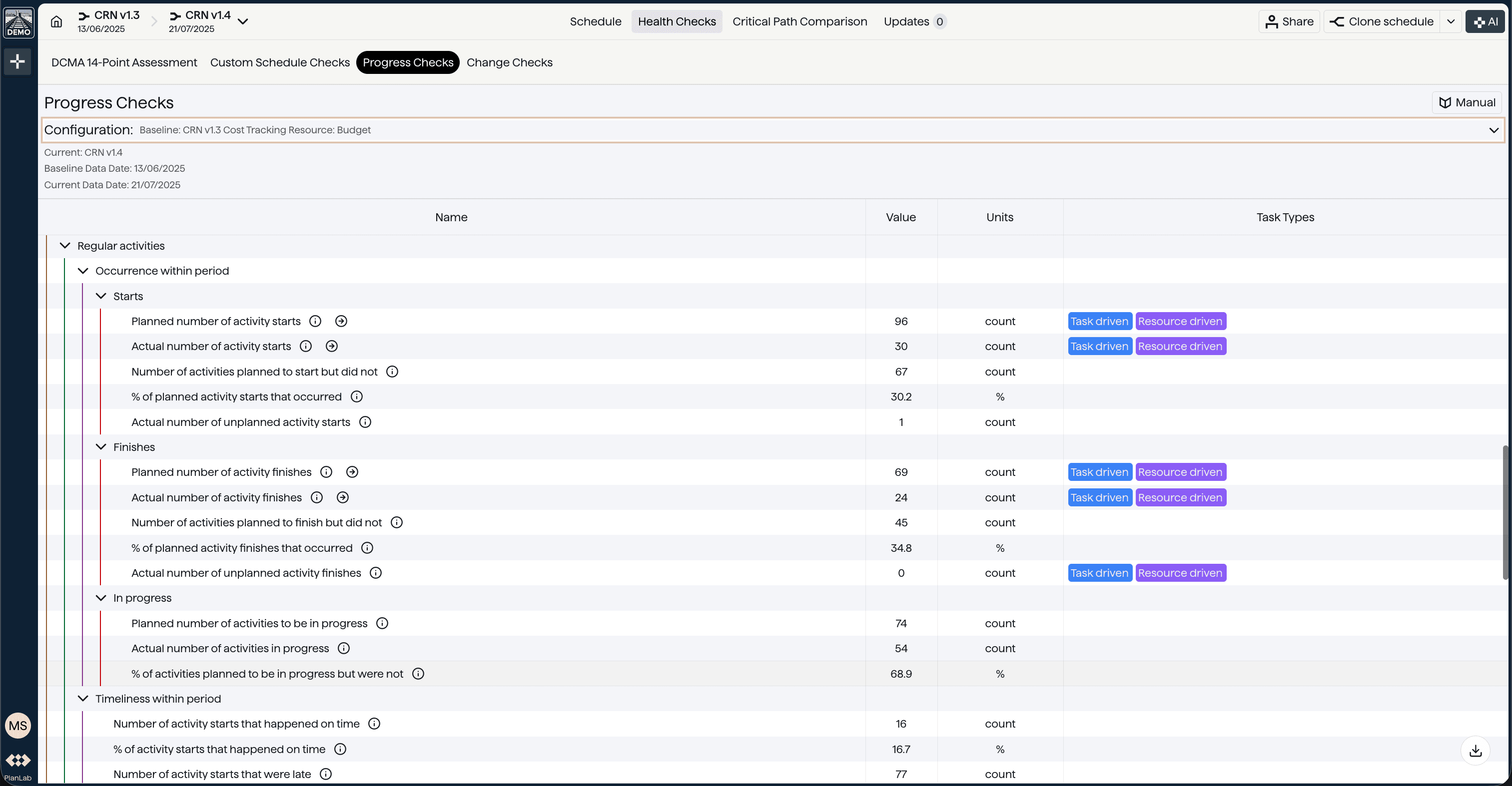 Health check screenshot 3